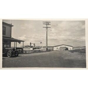 Cliff Island Maine Steamer Emita Casco Bay Lines Ferry Dock c1910s RPPC Postcard